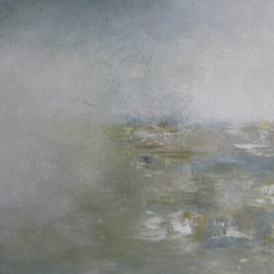 Carry van Delft - Coast, abstrac, sea, clouds, mist.